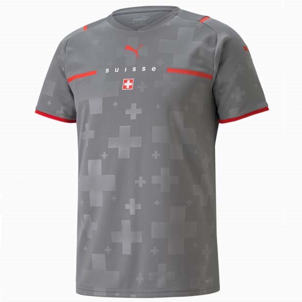 Authentic Camiseta Suiza Portero 2022 Gris